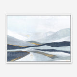 Shop Far Away Land I Canvas Print a painted abstract themed framed canvas wall art print from The Print Emporium artwork collection - Buy Australian made fine art painting style stretched canvas prints for the home and your interior decor space, TPE-PC-EW416-CA-35X46-NF