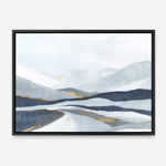 Shop Far Away Land I Canvas Print a painted abstract themed framed canvas wall art print from The Print Emporium artwork collection - Buy Australian made fine art painting style stretched canvas prints for the home and your interior decor space, TPE-PC-EW416-CA-35X46-NF