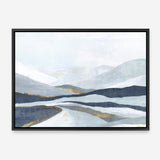 Shop Far Away Land I Canvas Print a painted abstract themed framed canvas wall art print from The Print Emporium artwork collection - Buy Australian made fine art painting style stretched canvas prints for the home and your interior decor space, TPE-PC-EW416-CA-35X46-NF