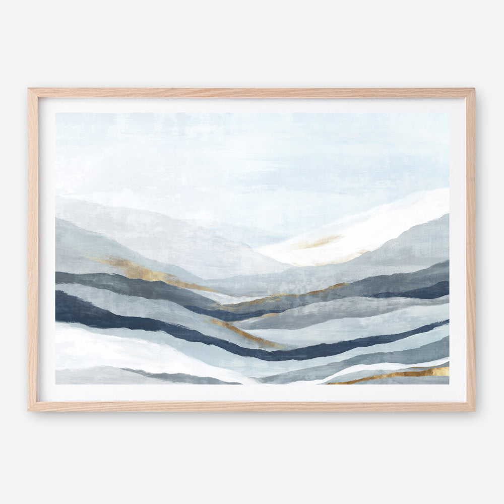 Shop Far Away Land II Art Print a painted abstract themed wall art print from The Print Emporium wall artwork collection - Buy Australian made fine art painting style poster and framed prints for the home and your interior decor room, TPE-PC-EW417-AP