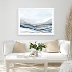 Shop Far Away Land II Art Print a painted abstract themed wall art print from The Print Emporium wall artwork collection - Buy Australian made fine art painting style poster and framed prints for the home and your interior decor room, TPE-PC-EW417-AP