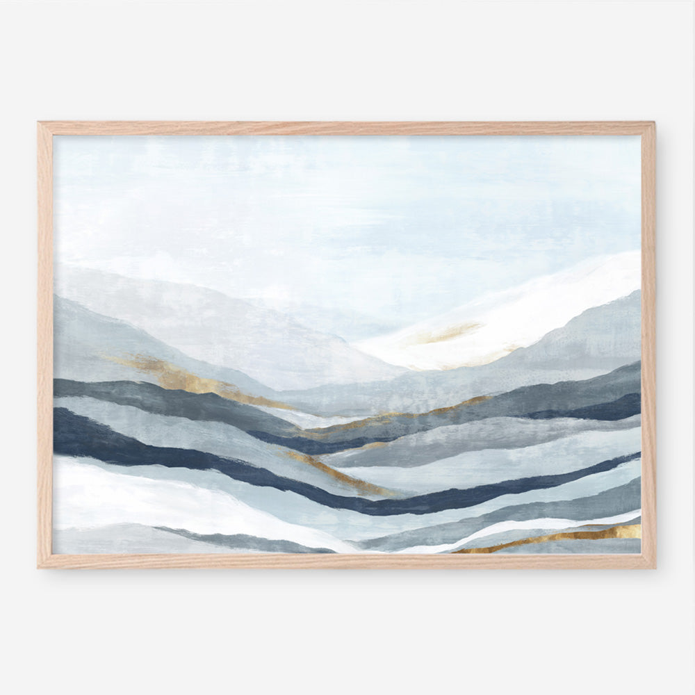 Shop Far Away Land II Art Print a painted abstract themed wall art print from The Print Emporium wall artwork collection - Buy Australian made fine art painting style poster and framed prints for the home and your interior decor room, TPE-PC-EW417-AP