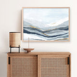 Shop Far Away Land II Art Print a painted abstract themed wall art print from The Print Emporium wall artwork collection - Buy Australian made fine art painting style poster and framed prints for the home and your interior decor room, TPE-PC-EW417-AP