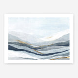 Shop Far Away Land II Art Print a painted abstract themed wall art print from The Print Emporium wall artwork collection - Buy Australian made fine art painting style poster and framed prints for the home and your interior decor room, TPE-PC-EW417-AP