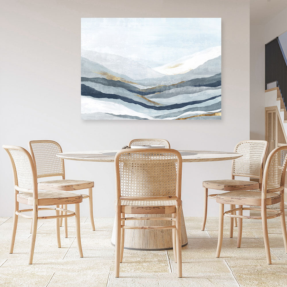 Shop Far Away Land II Canvas Print a painted abstract themed framed canvas wall art print from The Print Emporium artwork collection - Buy Australian made fine art painting style stretched canvas prints for the home and your interior decor space, TPE-PC-EW417-CA-35X46-NF