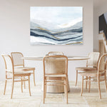 Shop Far Away Land II Canvas Print a painted abstract themed framed canvas wall art print from The Print Emporium artwork collection - Buy Australian made fine art painting style stretched canvas prints for the home and your interior decor space, TPE-PC-EW417-CA-35X46-NF