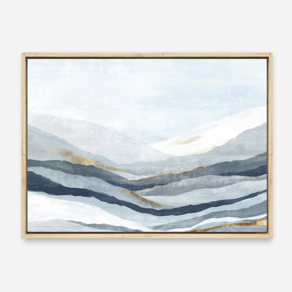 Shop Far Away Land II Canvas Print a painted abstract themed framed canvas wall art print from The Print Emporium artwork collection - Buy Australian made fine art painting style stretched canvas prints for the home and your interior decor space, TPE-PC-EW417-CA-35X46-NF