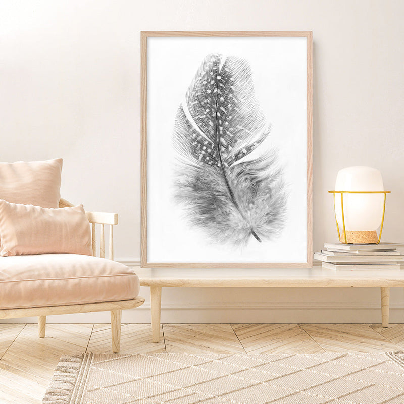 Shop Feather Art Print a painted bird themed wall art print from The Print Emporium wall artwork collection - Buy Australian made fine art painting style poster and framed prints for the home and your interior decor room, TPE-211-AP