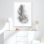 Shop Feather Art Print a painted bird themed wall art print from The Print Emporium wall artwork collection - Buy Australian made fine art painting style poster and framed prints for the home and your interior decor room, TPE-211-AP