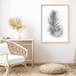 Shop Feather Art Print a painted bird themed wall art print from The Print Emporium wall artwork collection - Buy Australian made fine art painting style poster and framed prints for the home and your interior decor room, TPE-211-AP
