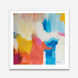 Shop Feeling Zen (Square) Art Print a painted abstract themed wall art print from The Print Emporium wall artwork collection - Buy Australian made fine art painting style poster and framed prints for the home and your interior decor room, TPE-WA-38692-AP