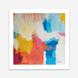 Shop Feeling Zen (Square) Art Print a painted abstract themed wall art print from The Print Emporium wall artwork collection - Buy Australian made fine art painting style poster and framed prints for the home and your interior decor room, TPE-WA-38692-AP