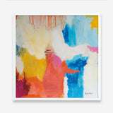 Shop Feeling Zen (Square) Art Print a painted abstract themed wall art print from The Print Emporium wall artwork collection - Buy Australian made fine art painting style poster and framed prints for the home and your interior decor room, TPE-WA-38692-AP