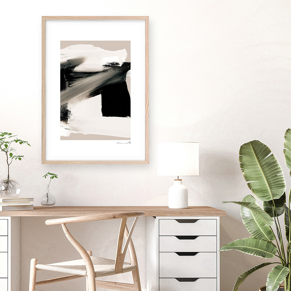 Shop Feelings Art Print a painted abstract themed wall art print from The Print Emporium wall artwork collection - Buy Australian made fine art painting style poster and framed prints for the home and your interior decor room, TPE-DH-045-AP