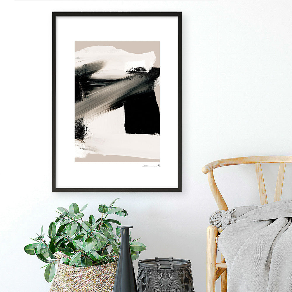 Shop Feelings Art Print a painted abstract themed wall art print from The Print Emporium wall artwork collection - Buy Australian made fine art painting style poster and framed prints for the home and your interior decor room, TPE-DH-045-AP