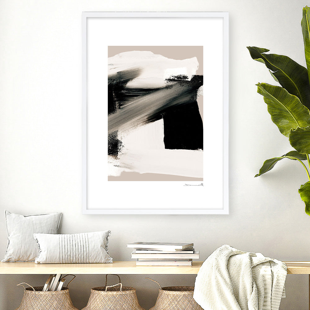 Shop Feelings Art Print a painted abstract themed wall art print from The Print Emporium wall artwork collection - Buy Australian made fine art painting style poster and framed prints for the home and your interior decor room, TPE-DH-045-AP