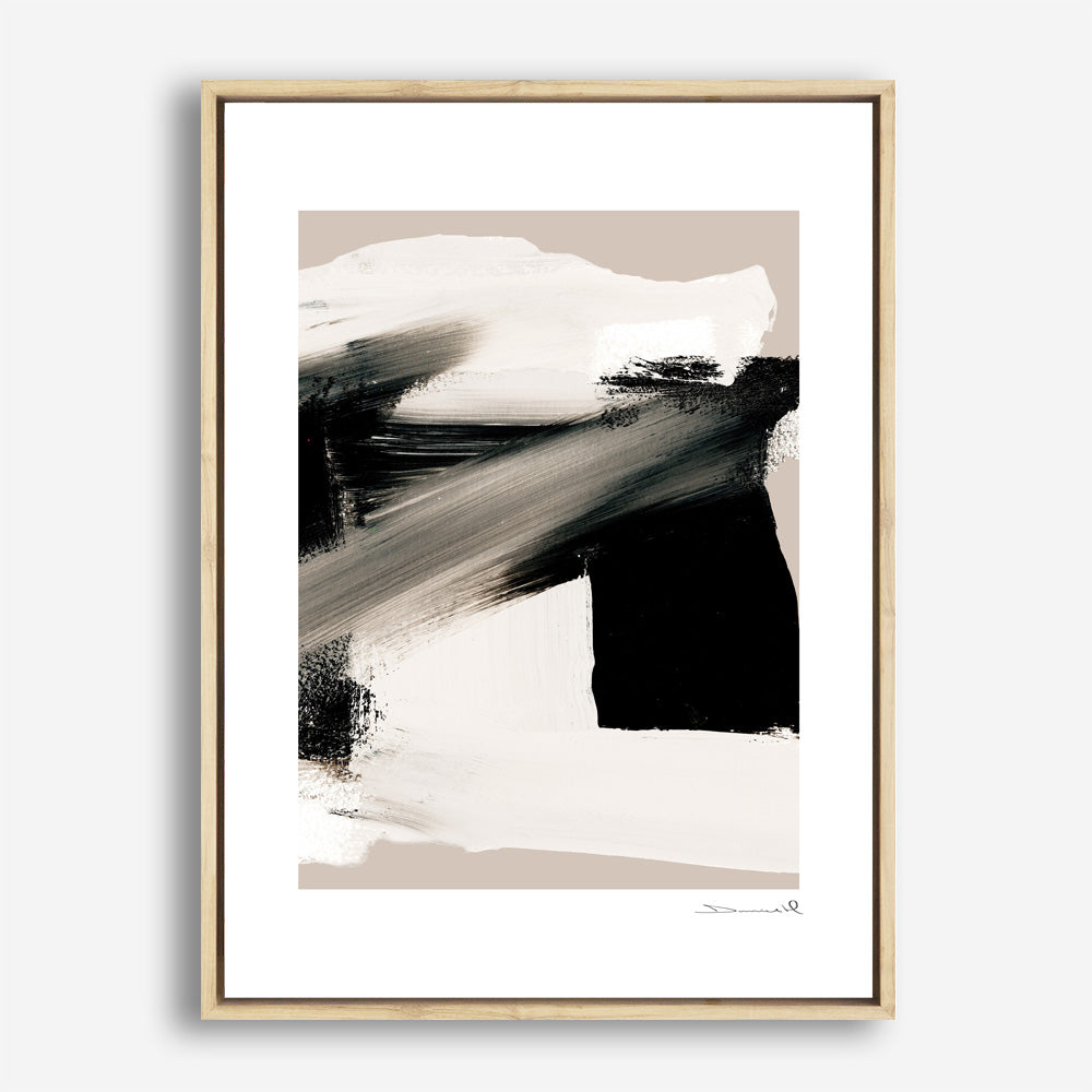 Shop Feelings Canvas Print a painted abstract themed framed canvas wall art print from The Print Emporium artwork collection - Buy Australian made fine art painting style stretched canvas prints for the home and your interior decor space, TPE-DH-045-CA-35X46-NF