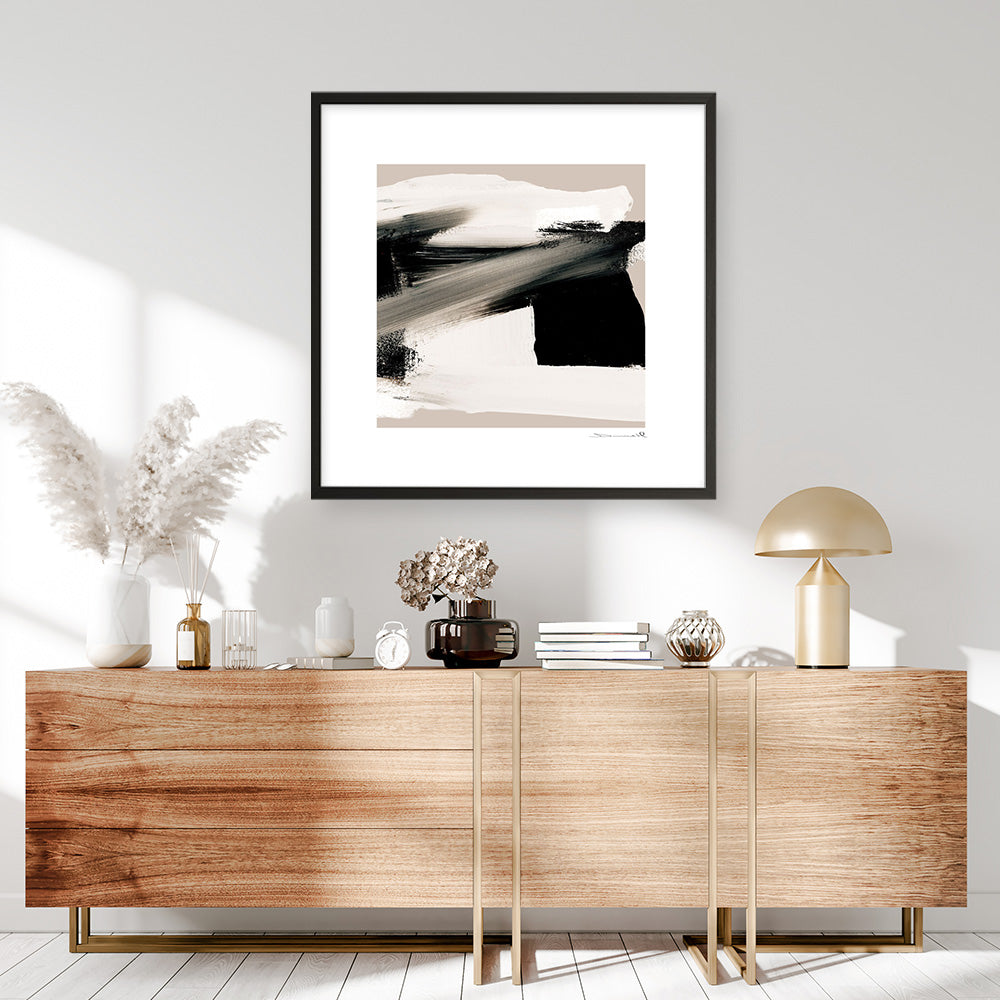 Shop Feelings (Square) Art Print a painted abstract themed wall art print from The Print Emporium wall artwork collection - Buy Australian made fine art painting style poster and framed prints for the home and your interior decor room, TPE-DH-275-AP