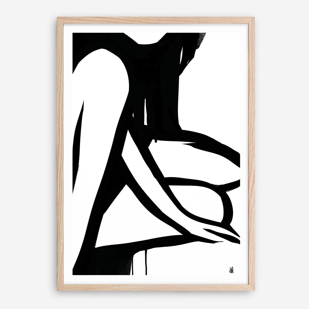 Shop Figure 1 Art Print a painted abstract themed wall art print from The Print Emporium wall artwork collection - Buy Australian made fine art painting style poster and framed prints for the home and your interior decor room, TPE-DH-046-AP