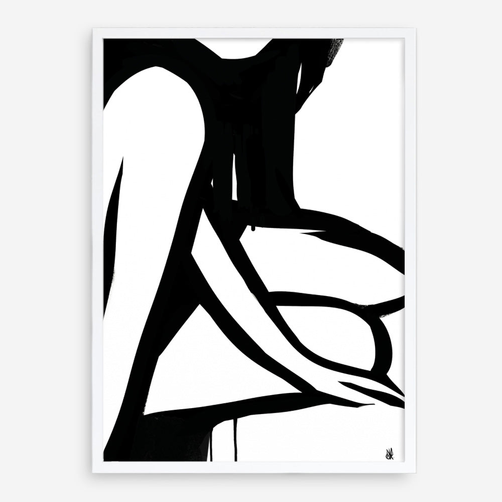 Shop Figure 1 Art Print a painted abstract themed wall art print from The Print Emporium wall artwork collection - Buy Australian made fine art painting style poster and framed prints for the home and your interior decor room, TPE-DH-046-AP