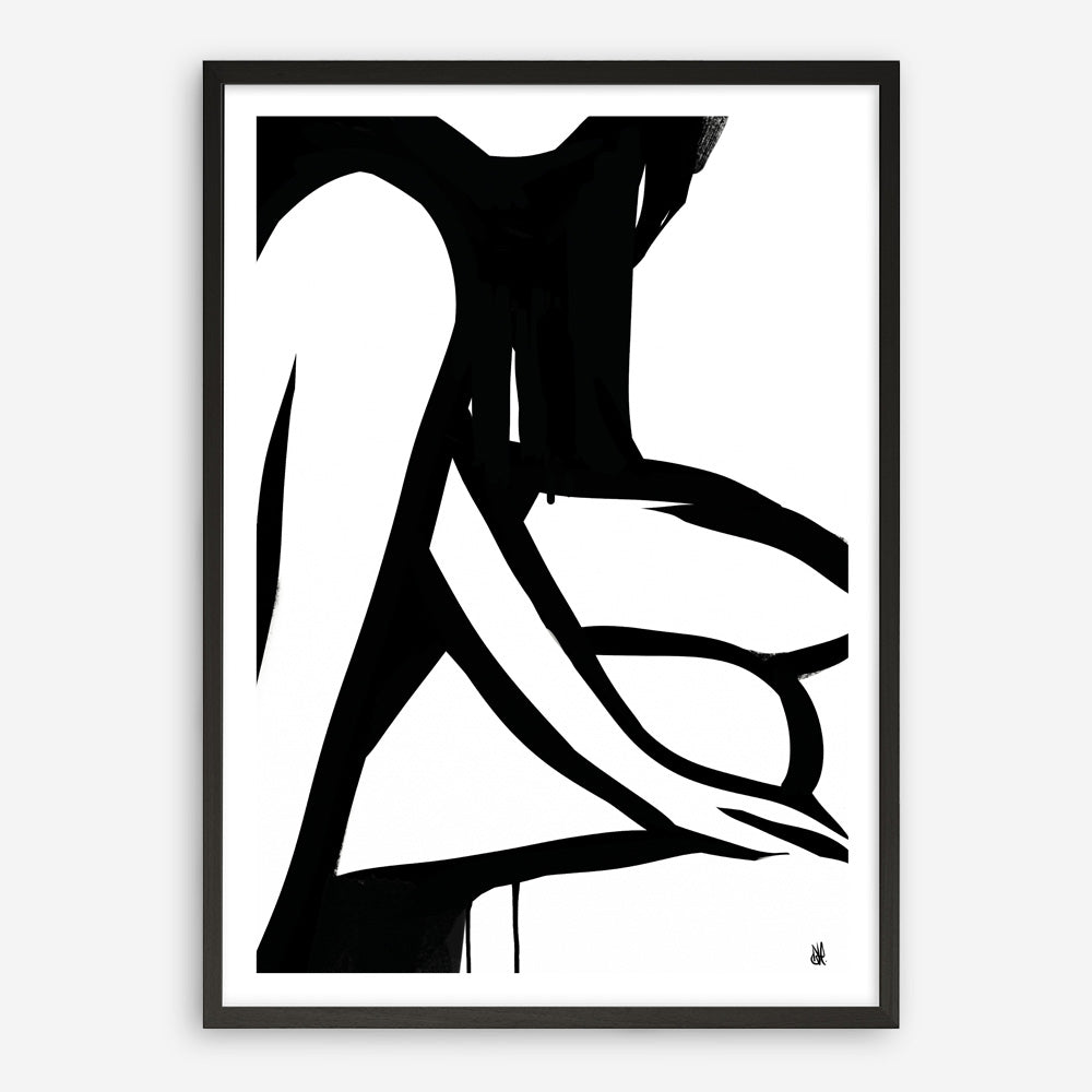 Shop Figure 1 Art Print a painted abstract themed wall art print from The Print Emporium wall artwork collection - Buy Australian made fine art painting style poster and framed prints for the home and your interior decor room, TPE-DH-046-AP