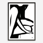Shop Figure 1 Art Print a painted abstract themed wall art print from The Print Emporium wall artwork collection - Buy Australian made fine art painting style poster and framed prints for the home and your interior decor room, TPE-DH-046-AP