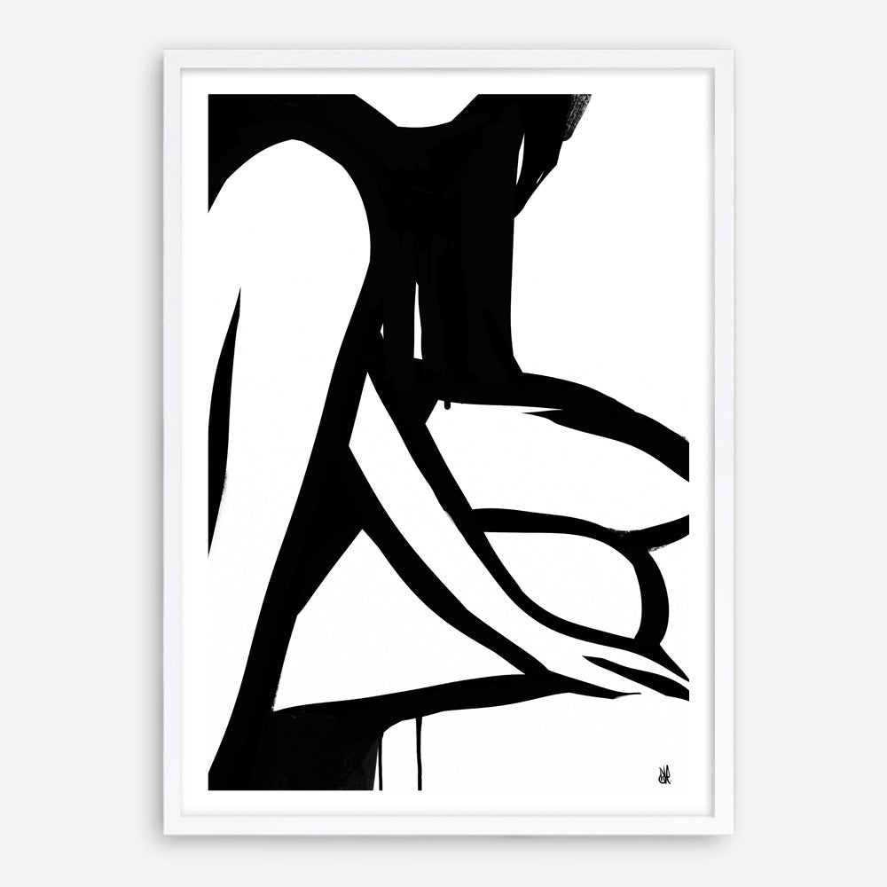 Shop Figure 1 Art Print a painted abstract themed wall art print from The Print Emporium wall artwork collection - Buy Australian made fine art painting style poster and framed prints for the home and your interior decor room, TPE-DH-046-AP