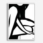 Shop Figure 1 Canvas Print a painted abstract themed framed canvas wall art print from The Print Emporium artwork collection - Buy Australian made fine art painting style stretched canvas prints for the home and your interior decor space, TPE-DH-046-CA-35X46-NF