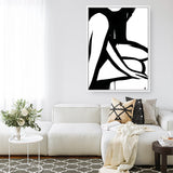 Shop Figure 1 Canvas Print a painted abstract themed framed canvas wall art print from The Print Emporium artwork collection - Buy Australian made fine art painting style stretched canvas prints for the home and your interior decor space, TPE-DH-046-CA-35X46-NF