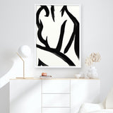 Shop Figure 2 Art Print a painted abstract themed wall art print from The Print Emporium wall artwork collection - Buy Australian made fine art painting style poster and framed prints for the home and your interior decor room, TPE-DH-047-AP