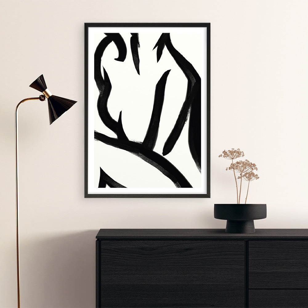 Shop Figure 2 Art Print a painted abstract themed wall art print from The Print Emporium wall artwork collection - Buy Australian made fine art painting style poster and framed prints for the home and your interior decor room, TPE-DH-047-AP
