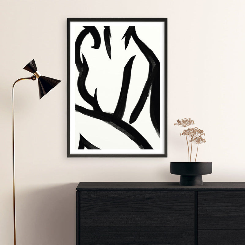 Shop Figure 2 Art Print a painted abstract themed wall art print from The Print Emporium wall artwork collection - Buy Australian made fine art painting style poster and framed prints for the home and your interior decor room, TPE-DH-047-AP