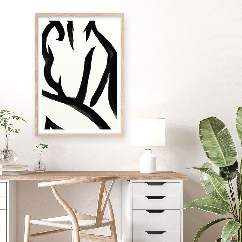 Shop Figure 2 Art Print a painted abstract themed wall art print from The Print Emporium wall artwork collection - Buy Australian made fine art painting style poster and framed prints for the home and your interior decor room, TPE-DH-047-AP