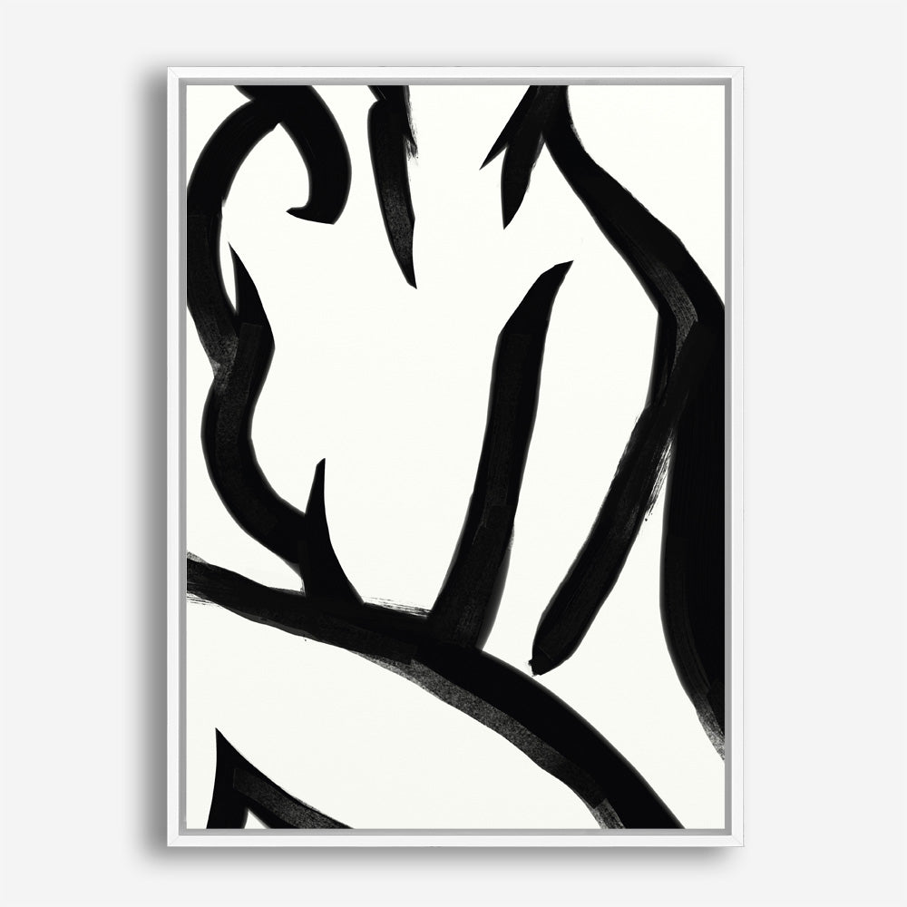 Shop Figure 2 Canvas Print a painted abstract themed framed canvas wall art print from The Print Emporium artwork collection - Buy Australian made fine art painting style stretched canvas prints for the home and your interior decor space, TPE-DH-047-CA-35X46-NF