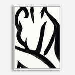 Shop Figure 2 Canvas Print a painted abstract themed framed canvas wall art print from The Print Emporium artwork collection - Buy Australian made fine art painting style stretched canvas prints for the home and your interior decor space, TPE-DH-047-CA-35X46-NF