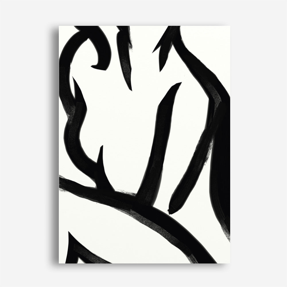 Shop Figure 2 Canvas Print a painted abstract themed framed canvas wall art print from The Print Emporium artwork collection - Buy Australian made fine art painting style stretched canvas prints for the home and your interior decor space, TPE-DH-047-CA-35X46-NF