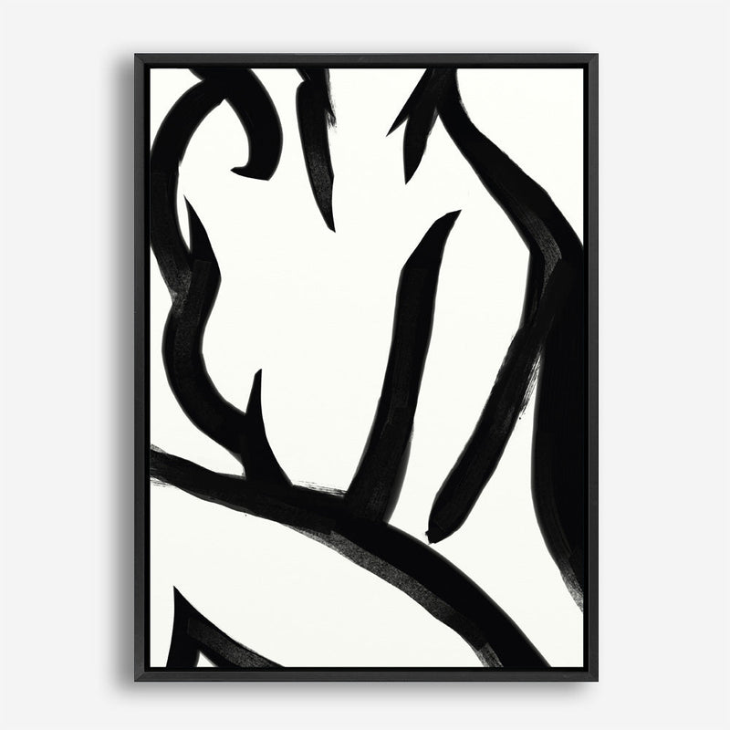 Shop Figure 2 Canvas Print a painted abstract themed framed canvas wall art print from The Print Emporium artwork collection - Buy Australian made fine art painting style stretched canvas prints for the home and your interior decor space, TPE-DH-047-CA-35X46-NF