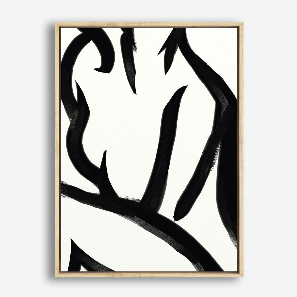 Shop Figure 2 Canvas Print a painted abstract themed framed canvas wall art print from The Print Emporium artwork collection - Buy Australian made fine art painting style stretched canvas prints for the home and your interior decor space, TPE-DH-047-CA-35X46-NF