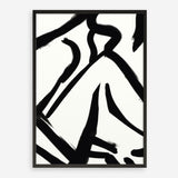 Shop Figure 3 Art Print a painted abstract themed wall art print from The Print Emporium wall artwork collection - Buy Australian made fine art painting style poster and framed prints for the home and your interior decor room, TPE-DH-048-AP