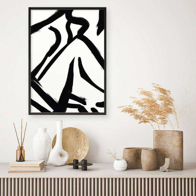 Shop Figure 3 Art Print a painted abstract themed wall art print from The Print Emporium wall artwork collection - Buy Australian made fine art painting style poster and framed prints for the home and your interior decor room, TPE-DH-048-AP