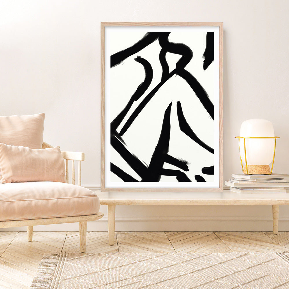 Shop Figure 3 Art Print a painted abstract themed wall art print from The Print Emporium wall artwork collection - Buy Australian made fine art painting style poster and framed prints for the home and your interior decor room, TPE-DH-048-AP