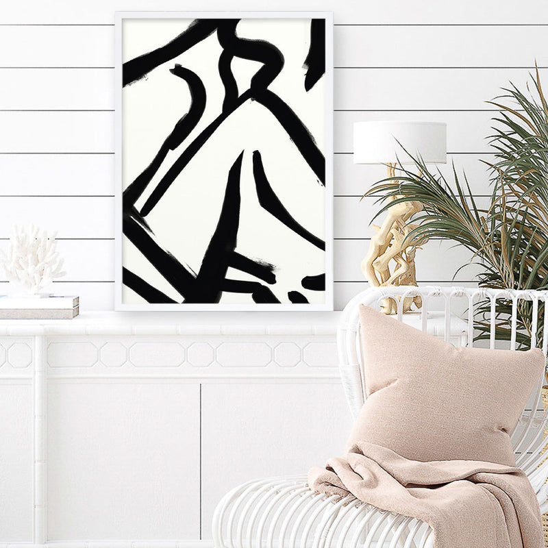 Shop Figure 3 Art Print a painted abstract themed wall art print from The Print Emporium wall artwork collection - Buy Australian made fine art painting style poster and framed prints for the home and your interior decor room, TPE-DH-048-AP