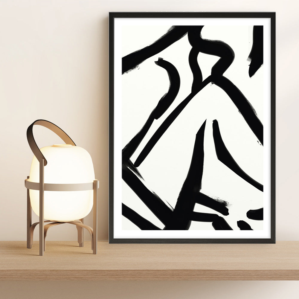 Shop Figure 3 Art Print a painted abstract themed wall art print from The Print Emporium wall artwork collection - Buy Australian made fine art painting style poster and framed prints for the home and your interior decor room, TPE-DH-048-AP