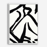 Shop Figure 3 Canvas Print a painted abstract themed framed canvas wall art print from The Print Emporium artwork collection - Buy Australian made fine art painting style stretched canvas prints for the home and your interior decor space, TPE-DH-048-CA-35X46-NF