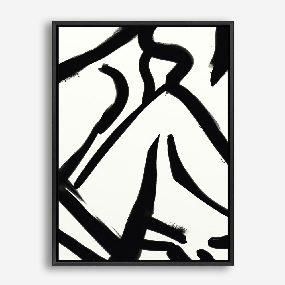 Shop Figure 3 Canvas Print a painted abstract themed framed canvas wall art print from The Print Emporium artwork collection - Buy Australian made fine art painting style stretched canvas prints for the home and your interior decor space, TPE-DH-048-CA-35X46-NF
