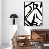 Shop Figure 3 Canvas Print a painted abstract themed framed canvas wall art print from The Print Emporium artwork collection - Buy Australian made fine art painting style stretched canvas prints for the home and your interior decor space, TPE-DH-048-CA-35X46-NF