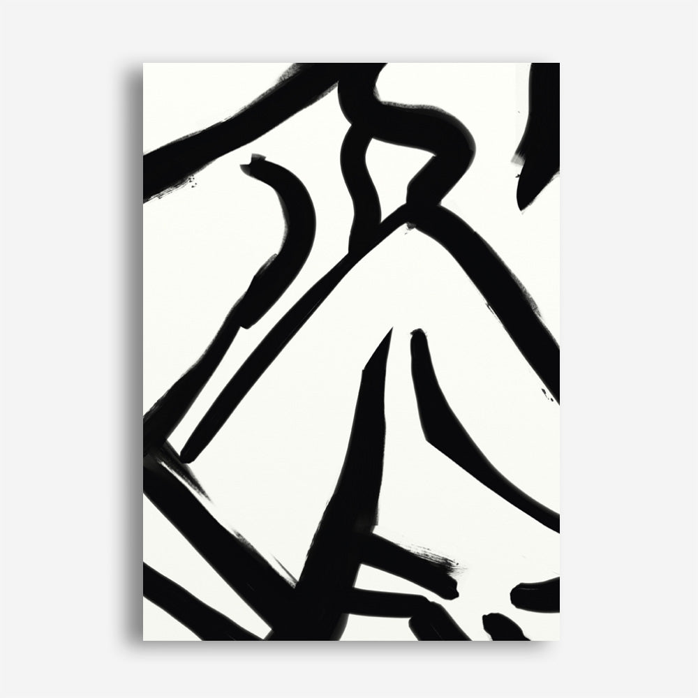 Shop Figure 3 Canvas Print a painted abstract themed framed canvas wall art print from The Print Emporium artwork collection - Buy Australian made fine art painting style stretched canvas prints for the home and your interior decor space, TPE-DH-048-CA-35X46-NF