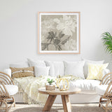 Shop Floral Lines I (Square) Art Print a floral themed painted wall art print from The Print Emporium wall artwork collection - Buy Australian made fine art painting style poster and framed prints for the home and your interior decor room, TPE-PC-JN625-AP