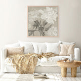 Shop Floral Lines I (Square) Art Print a floral themed painted wall art print from The Print Emporium wall artwork collection - Buy Australian made fine art painting style poster and framed prints for the home and your interior decor room, TPE-PC-JN625-AP