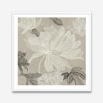 Shop Floral Lines II (Square) Art Print a floral themed painted wall art print from The Print Emporium wall artwork collection - Buy Australian made fine art painting style poster and framed prints for the home and your interior decor room, TPE-PC-JN626-AP